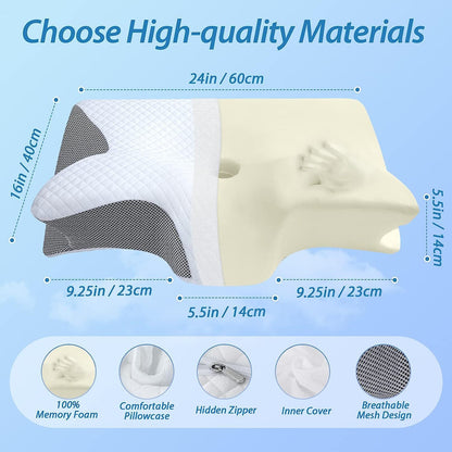 Ergonomic Deep Sleep Pillow