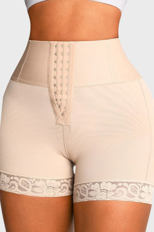 Snatched Lace Lift High Waist Shaper Shorts