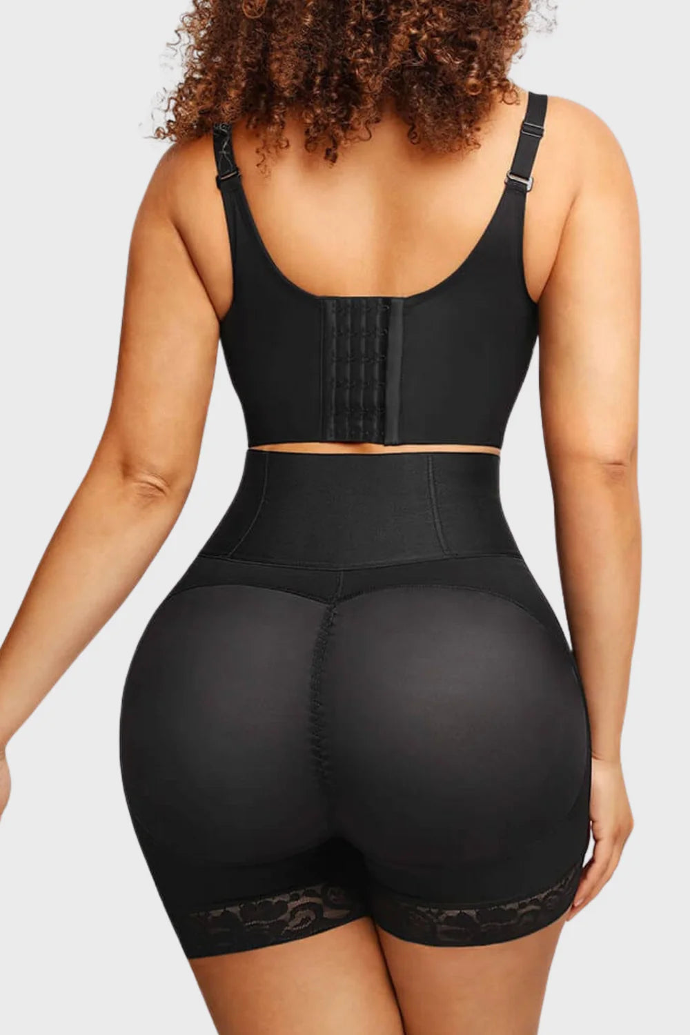 Snatched Lace Lift High Waist Shaper Shorts