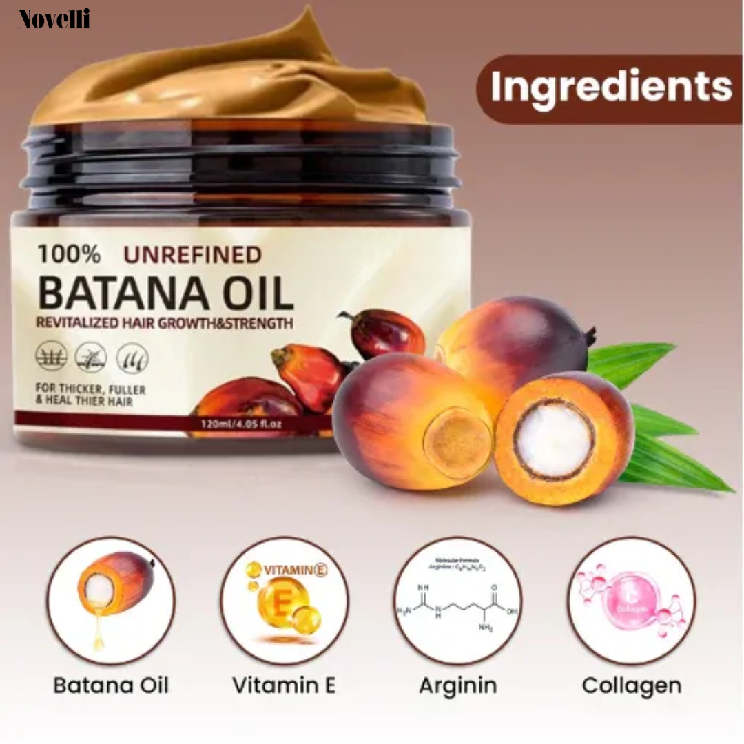 100% Refined Batana Hair health and Growth Cream